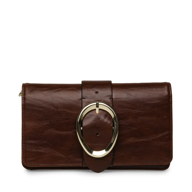 Steve madden nuit brown/gold wallet women's wallets